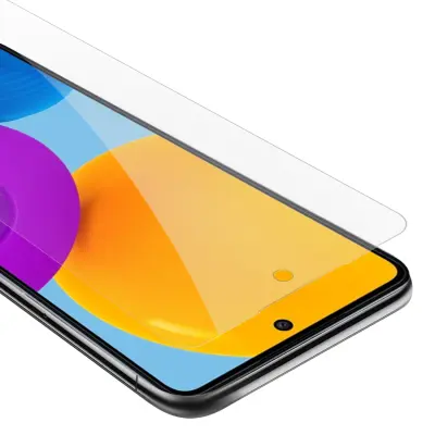 CADORABO Samsung - zaščitnim filmom v visoki prosojnosti - kaljeno zaščitno steklo v 9H trdoti s 3D združljivostjo na dotik