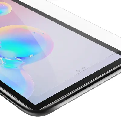 Oklepni film Cadorabo, združljiv s Samsungom v visoki prosojnosti - kaljeno zaščitno steklo v 9H trdoti s 3D združljivostjo na dotik