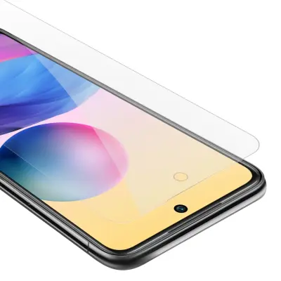Oklepni film Cadorabo, združljiv z Xiaomi - zaščitnim filmom v visoki prosojnosti - kaljeno zaščitno steklo v 9H trdoti s 3D združljivostjo na dotik