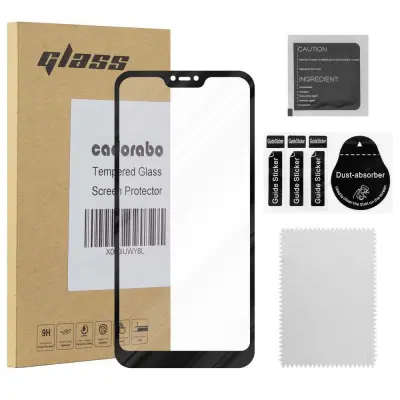 Oklepni film Cadorabo Full Screar, združljiv z Xiaomi - zaščitnim filmom v prozornem s črno -kaljenim zaščitnim steklom v 9H trdoti s 3D dotikom