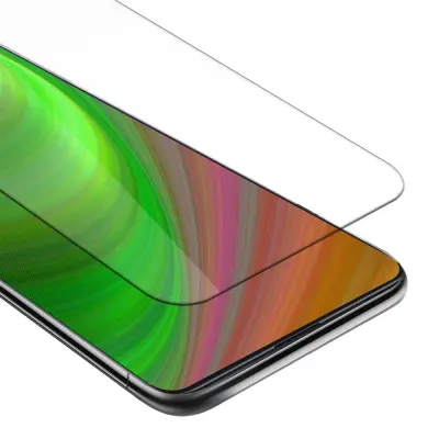 Oklepni film Cadorabo, združljiv z Xiaomi - zaščitnim filmom v visoki prosojnosti - kaljeno zaščitno steklo v 9H trdoti s 3D združljivostjo na dotik