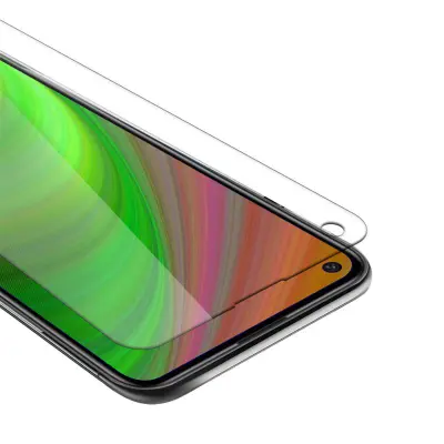 Oklepni film Cadorabo, združljiv z Huawei - zaščitnim filmom v visoki prosojnosti - kaljeno zaščitno steklo v 9H trdoti s 3D -združljivostjo na dotik