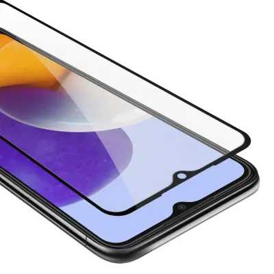 Oklepni film Cadorabo Full Screar, združljiv s Samsungom - zaščitnim filmom v prozornem s črno -kaljenim zaščitnim steklom v 9H trdoti s 3D dotikom