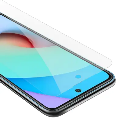 Oklepni film Cadorabo, združljiv z Xiaomi - zaščitnim filmom v visoki prosojnosti - kaljeno zaščitno steklo v 9H trdoti s 3D združljivostjo na dotik