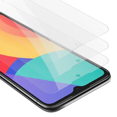 CADORABO Alcatel - zaščitnim filmom v visoki prosojnosti - 3 -paket kaljeno zaščitno steklo v 9H trdoti s 3D združljivostjo na dotik