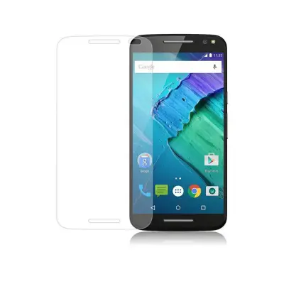 Oklepni film Cadorabo, združljiv z Motorola - zaščitnim filmom v visoki prosojnosti - kaljeno zaščitno steklo v 9H trdoti s 3D združljivostjo na dotik