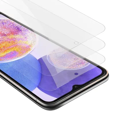 CADORABO Samsung  - 3 -paket kaljeno zaščitno steklo v 9H trdoti s 3D združljivostjo na dotik