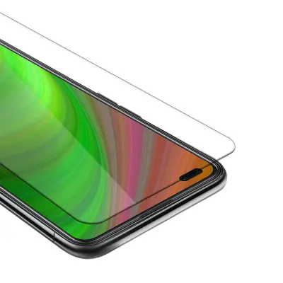 Oklepni film Cadorabo, združljiv z oppo - zaščitnim filmom v visoki prosojnosti - kaljeno zaščitno steklo v 9H trdoti s 3D združljivostjo na dotik