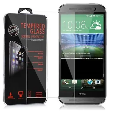 Oklepni film Cadorabo, združljiv s HTC - zaščitnim filmom v visoki prosojnosti - kaljeno zaščitno steklo v 9H trdoti s 3D združljivostjo na dotik