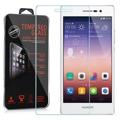 Oklepni film Cadorabo, združljiv z Huawei - zaščitnim filmom v visoki prosojnosti - kaljeno zaščitno steklo v 9H trdoti s 3D -združljivostjo na dotik