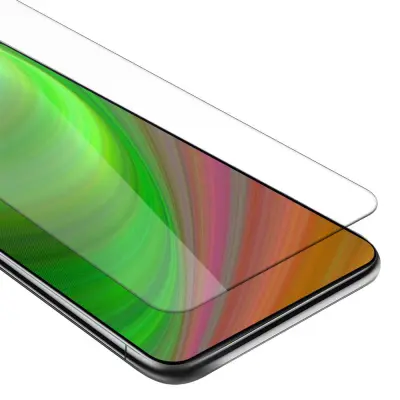 Oklepni film Cadorabo, združljiv z Huawei - zaščitnim filmom v visoki prosojnosti - kaljeno zaščitno steklo v 9H trdoti s 3D -združljivostjo na dotik