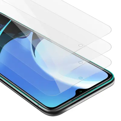 CADORABO združljiv z Xiaomi - zaščitnim filmom v visoki prosojnosti - 3 -paket kaljeno zaščitno steklo v 9H trdoti s 3D združljivostjo na dotik