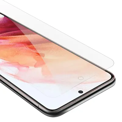 CADORABO Samsung - zaščitnim filmom v visoki prosojnosti - kaljeno zaščitno steklo v 9H trdoti s 3D združljivostjo na dotik