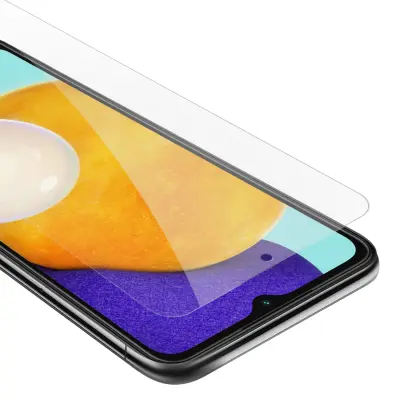 CADORABO Samsung - zaščitnim filmom v visoki prosojnosti - kaljeno zaščitno steklo v 9H trdoti s 3D združljivostjo na dotik