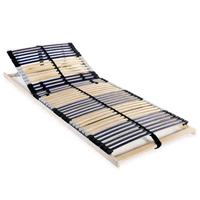 vidaXL Letveno dno za posteljo 42 letvic 7 con 80x200 cm
