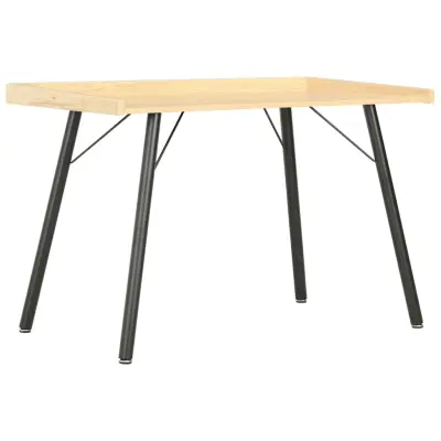 vidaXL Pisalna miza barva hrasta 90x50x79 cm