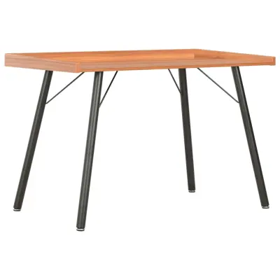 vidaXL Pisalna miza rjava 90x50x79 cm