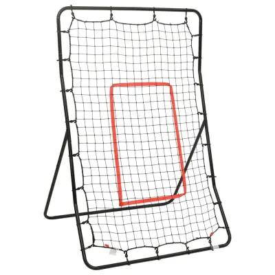 vidaXL Mreža za vračanje softball žog 88x79x137 cm jeklo