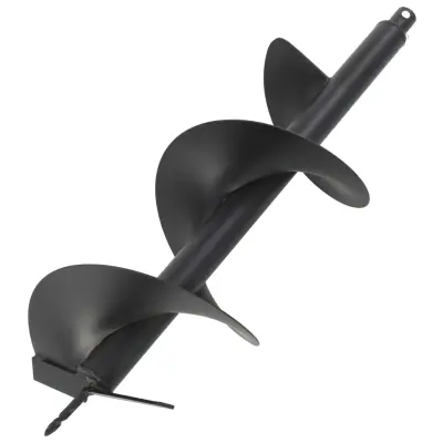 vidaXL Zemeljski sveder iz jekla 250 mm
