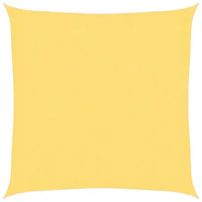 vidaXL Senčno jadro 160 g/m² bež 3x3 m HDPE