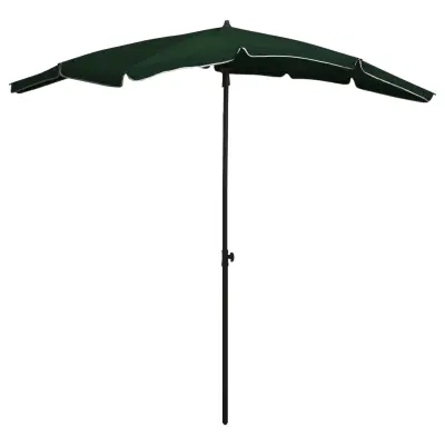 vidaXL Vrtni senčnik 200x130 cm zelen