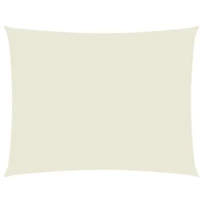 vidaXL Senčno jadro oksford blago pravokotno 2,5x4 m krem