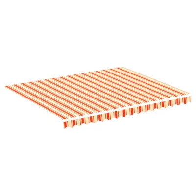 vidaXL Nadomestno blago za tendo rumeno in oranžno 3x2,5 m