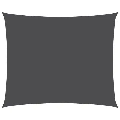 vidaXL Senčno jadro oksford blago pravokotno 2,5x3,5 m antracitno