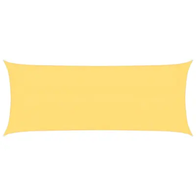 vidaXL Senčno jadro 160 g/m² bež 2x4,5 m HDPE