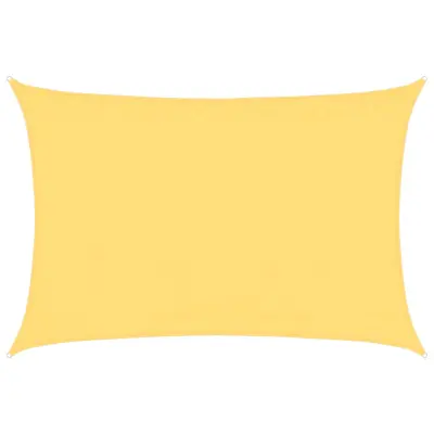 vidaXL Senčno jadro 160 g/m² bež 3,5x5 m HDPE