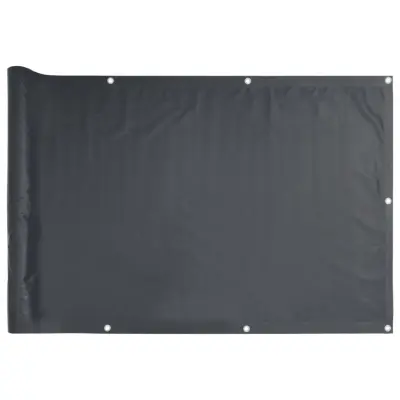 vidaXL Balkonsko platno antracitno 90x300 cm oksford blago