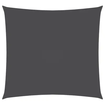 vidaXL Senčno jadro oksford tekstil kvadratno 2x2 m antracitno