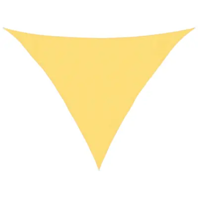 vidaXL Senčno jadro 160 g/m² bež 3x3x4,2 m HDPE