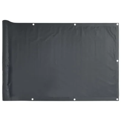 vidaXL Balkonsko platno antracitno 120x600 cm oksford blago