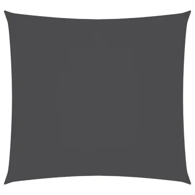vidaXL Senčno jadro oksford tekstil kvadratno 3,6x3,6 m antracit