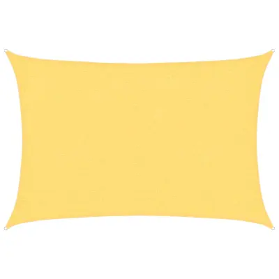 vidaXL Senčno jadro 160 g/m² bež 2x3 m HDPE