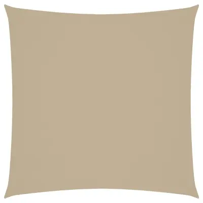 vidaXL Senčno jadro oksford tekstil kvadratno 2x2 m bež barve
