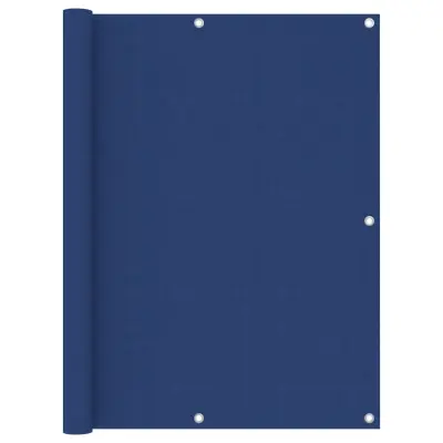 vidaXL Balkonsko platno modro 120x500 cm oksford blago