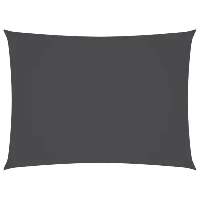vidaXL Senčno jadro oksford blago pravokotno 2,5x4,5 m antracitno