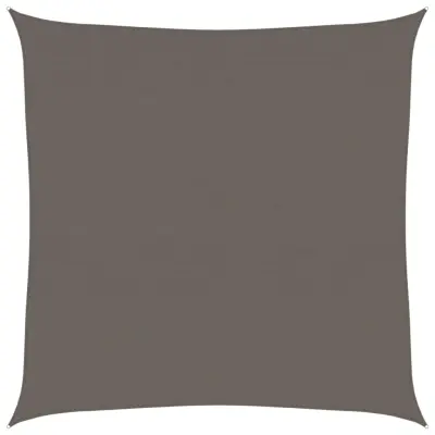 vidaXL Senčno jadro 160 g/m² antracitno 4x4 m HDPE