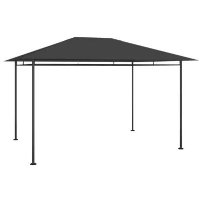 vidaXL Paviljon 384x281x270 cm antraciten 180 g/m²