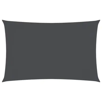 vidaXL Senčno jadro oksford blago pravokotno 3,5x5 m antracitno