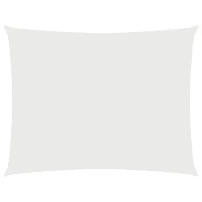 vidaXL Senčno jadro oksford blago pravokotno 2x3,5 m belo