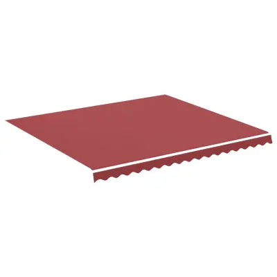 vidaXL Nadomestno blago za tendo bordo rdeče 4x3,5 m