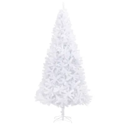 vidaXL Umetna novoletna jelka 300 cm bela