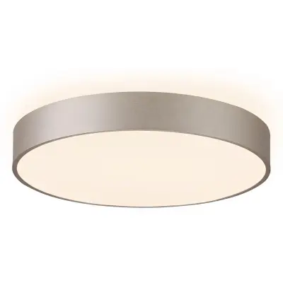 MEKAR 800 Okrogla LED stropna svetilka 95W CCT 3000K 4000K svetilka 80cm stropna svetilka Trgovina pisarna dnevna soba spalnica 230V SREBRNA BARVA