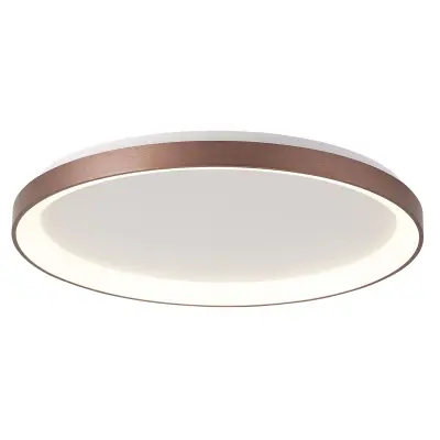 MEKAR 800 okrogla stropna svetilka LED 95W CCT 3000K 4000K svetilka 80cm stropna svetilka trgovina pisarna dnevna soba spalnica 230V RJAVA BARVA