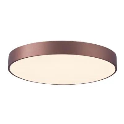 MEKAR 400 okrogla stropna svetilka LED 42W CCT 3000K 4000K stropna svetilka stenska svetilka kuhinja pisarna vhod 3200lm 40cm 230V RJAVA BARVA