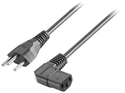 SIMATIC HMI Cable for non-heating apparatus 90°\, 110/230 V DC For Switzerland Siemens 6ES79001CA000XA0 tok napajalni kabel