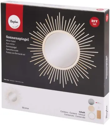 Kreativni set Sončno ogledalo 32 cm zrcalo 15 cm
